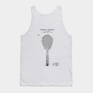 TENNIS RACKET patent Tank Top